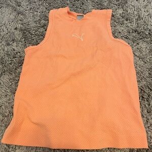 🎉B2GO-Puma Orange Sleeveless Top